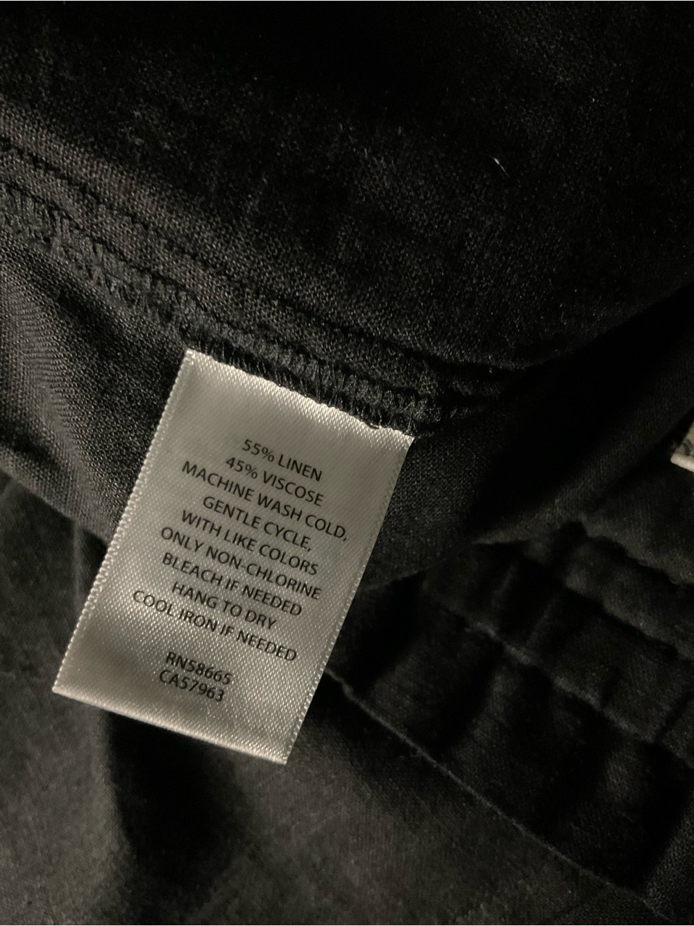 Treasure & Bond Drawstring Linen Blend - Picture 5 of 5